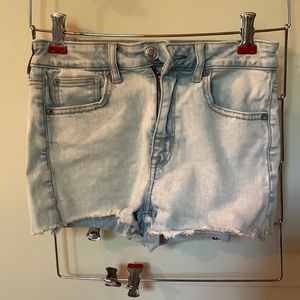 american eagle stretchy jean shorts